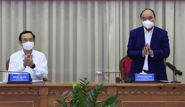 President inspects preparations for investment promotion conference in Ho Chi Minh City